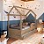 Cama Infantil Montessoriana 201x95cm com Cama Auxiliar - Imagem 13