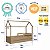 Cama Infantil Montessoriana 201x95cm com Cama Auxiliar - Imagem 15