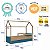 Cama Infantil Montessoriana 201x95cm com Gavetões Inferiores - Imagem 18