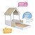 Cama Montessoriana Casinha 108x197,2cm Protetores Laterais Móveis - Imagem 13
