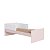 Cama Infantil 194x94,2cm com Protetores Laterais e Cantos Arredondados - Imagem 2