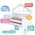Cama Infantil 200,3x106cm Moldura Casinha com Cama Auxiliar e Livreiro - Imagem 8
