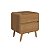 Mesa Cabeceira Linha Curve 47x36cm 2 Gavetas com Cantos Arredondados - Imagem 3