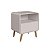 Mesa de Cabeceira Linha Curve 47x36cm 1 Gaveta com Cantos Arredondados - Imagem 13