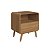 Mesa de Cabeceira Linha Curve 47x36cm 1 Gaveta com Cantos Arredondados - Imagem 3