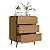 Cômoda Linha Curve 76,5x45cm 3 Gavetas com Cantos Arredondados - Imagem 3