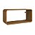 Nicho Duplo 62,5x24cm Linha Curve com Cantos Arredondados - Imagem 2