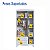 Roupeiro Infantil Encanto 91,5x40cm 6 Prateleiras 2 Gavetas 3 Portas - Imagem 18