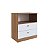 Cômoda Linha Aconchego 60,8x38,5cm 2 Gavetas com Nicho - Imagem 2