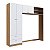 Roupeiro Infantil Linha Aconchego 200,3x40cm 5 Prateleiras 2 Gavetas - Imagem 2