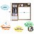 Roupeiro Infantil Linha Aconchego 200,3x40cm 5 Prateleiras 2 Gavetas - Imagem 5