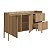 Balcão Buffet Oslo 139cm com 2 Gavetas 2 Portas e Pé Madeira - Imagem 4