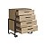 Cômoda Industrial 67x85cm 4 Gavetas com Pés em Metal - Imagem 4