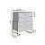 Cômoda Industrial 67x85cm 4 Gavetas com Pés em Metal - Imagem 11