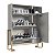 Sapateira Industrial 96x118cm 3 Gavetas com Porta e Pés em Metal - Imagem 9