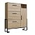 Sapateira Industrial 96x118cm 3 Gavetas com Porta e Pés em Metal - Imagem 2