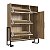 Sapateira Industrial 96x118cm 3 Gavetas com Porta e Pés em Metal - Imagem 4