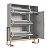 Sapateira Industrial 96x118cm 3 Gavetas com Porta e Pés em Metal - Imagem 10
