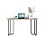 Mesa Escrivaninha Escritório Industrial 135cm Pés em Metal - Imagem 8