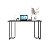 Mesa Escrivaninha Escritório Industrial 135cm Pés em Metal - Imagem 3