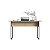 Mesa Escrivaninha Office Industrial 135cm com Pés em Metal - Imagem 8