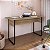 Mesa Escrivaninha Office Industrial 135cm com Pés em Metal - Imagem 6