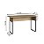 Mesa Escrivaninha Office Industrial 135cm com Pés em Metal - Imagem 9