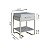 Conjunto Quarto Industrial Closet 103cm Cômoda 67cm Mesa Cabeceira 49cm - Imagem 13