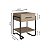 Conjunto Quarto Industrial Closet 103cm Cômoda 67cm Mesa Cabeceira 49cm - Imagem 5