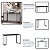 Conjunto Escritório Home Office 2 Peças Mesa 135cm e Gaveteiro 36cm - Imagem 5
