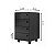 Conjunto Escritório Home Office 2 Peças Mesa 135cm e Gaveteiro 36cm - Imagem 3