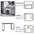 Conjunto Escritório Home Office 2 Peças Mesa 135cm e Gaveteiro 36cm - Imagem 17