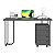 Conjunto Escritório Home Office 2 Peças Mesa 135cm e Gaveteiro 36cm - Imagem 2