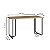 Conjunto Escritório Home Office 2 Peças Mesa 135cm e Gaveteiro 36cm - Imagem 15