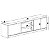 Rack Moderno para TV Até 60 Polegadas 180cm 2 Portas e 2 Nichos - Imagem 10