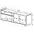 Rack para TV Até 55 Polegadas 180cm 4 Portas com Vidro - Imagem 10