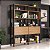 Estante para Escritório Home Office Industrial 144x183cm 2 Portas - Imagem 1