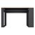 Mesa Escrivaninha Home Office 120x74cm com Gaveta e 2 Nichos - Imagem 4