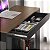 Mesa Escrivaninha Home Office 120x74cm com Gaveta e 2 Nichos - Imagem 2