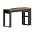 Mesa Escrivaninha Home Office 120x74cm com Gaveta e 2 Nichos - Imagem 3