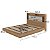 Conjunto Cancun Cama Casal Queen Estilo Japonesa com Cabeceira LED - Imagem 14
