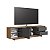 Rack para TV até 65 Polegadas 180cm com Nichos 2 gavetas Linea - Imagem 10