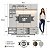 Rack com Painel para Tv até 55 Polegadas 180cm e Iluminação em LED Linea - Imagem 6