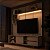 Rack com Painel para Tv até 55 Polegadas 180cm e Iluminação em LED Linea - Imagem 2