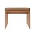 Escrivaninha em Ripado Moderna Home Office com Gaveta 90x74,5cm - Imagem 2