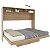 Cama Articulada Casal com Nichos e Prateleiras 195,8x171cm - Imagem 12