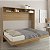 Cama Articulada Casal com Nichos e Prateleiras 195,8x171cm - Imagem 8