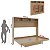 Cama Articulada Casal com Nichos e Prateleiras 195,8x171cm - Imagem 14