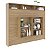 Cama Articulada Casal com Nichos e Prateleiras 195,8x171cm - Imagem 13
