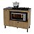Balcão de Cozinha Multiuso 99,7x83,4cm 2 Portas e Nicho - Imagem 11